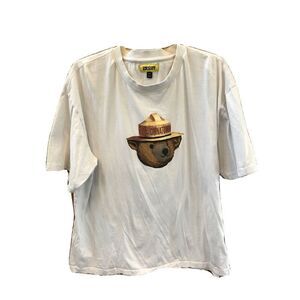 Chinatown Market Bear Graphic White T Shirt Men XXL Pullover Stretch Cotton